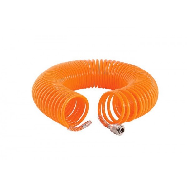 Купить Шланг спиральный полиуретановый 5х8мм; 7,5м EDON RP8038-7.5M-PE .