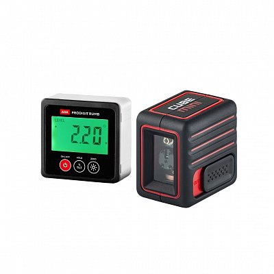 Купить Нивелир лазерный ADA Cube MINI Basic Edition + Уклономер цифровой ADA Pro-Digit RUMB