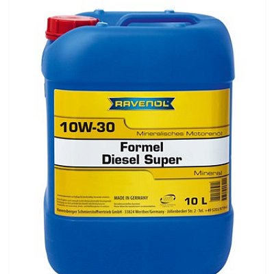 Купить Масло моторное 10W-30 10л RAVENOL Formel CF-4/CF/E2 B4 мин-е для диз двигателей 