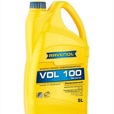 Купить Масло компрессорное 5л RAVENOL ISO 100 VDL 51 506