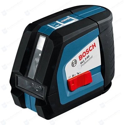 Купить Нивелир лазерный линейный BOSCH GLL2-50 Professional + строительный штатив BS150